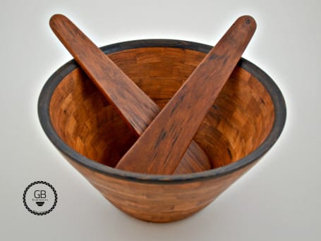 Hand turned wooden bowls